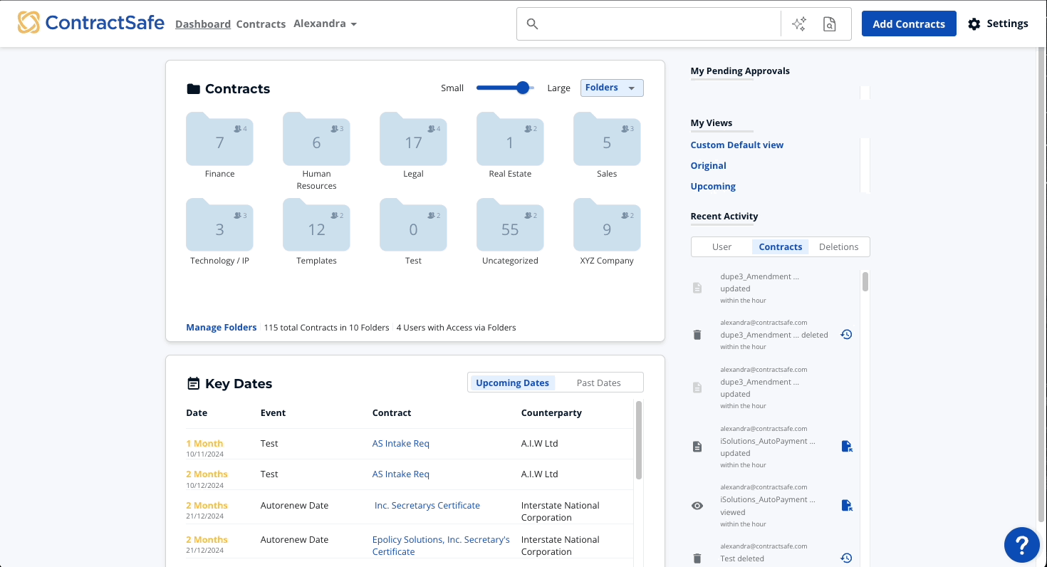 File Contract Point How to upload contracts (documents) into ContractSafe?