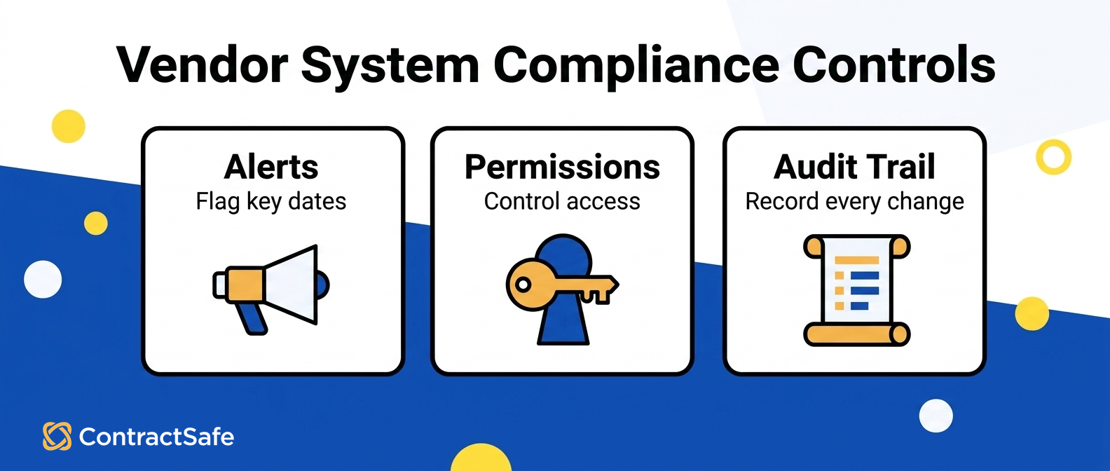 Vendor system compliance controls