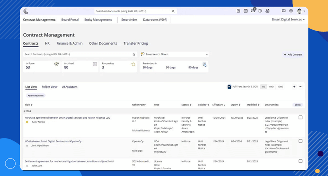 ContractZen dashboard image