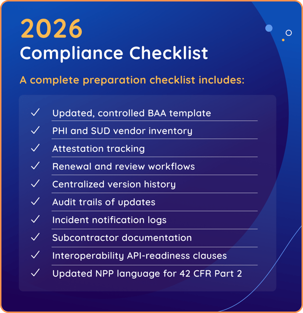 2026-Healthcare Compliance Preparation Checklist