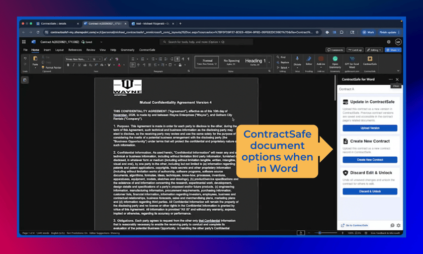 CLM Editing Options for Microsoft Word
