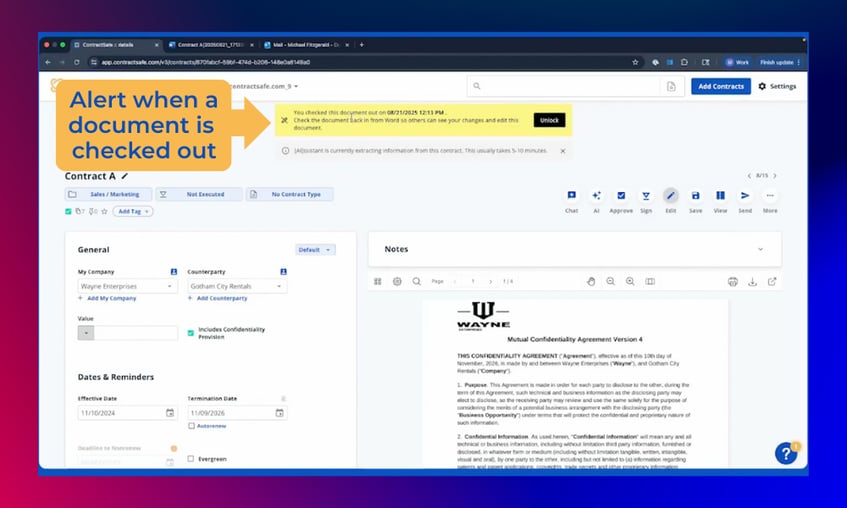 CLM Editing Options for Microsoft Word