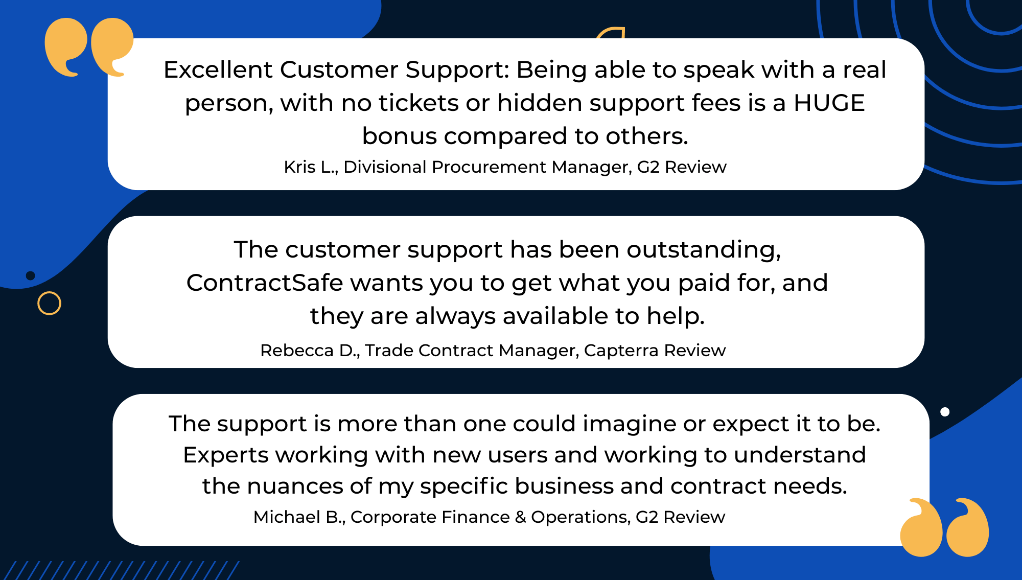 Quote Block_3 Quotes on Support