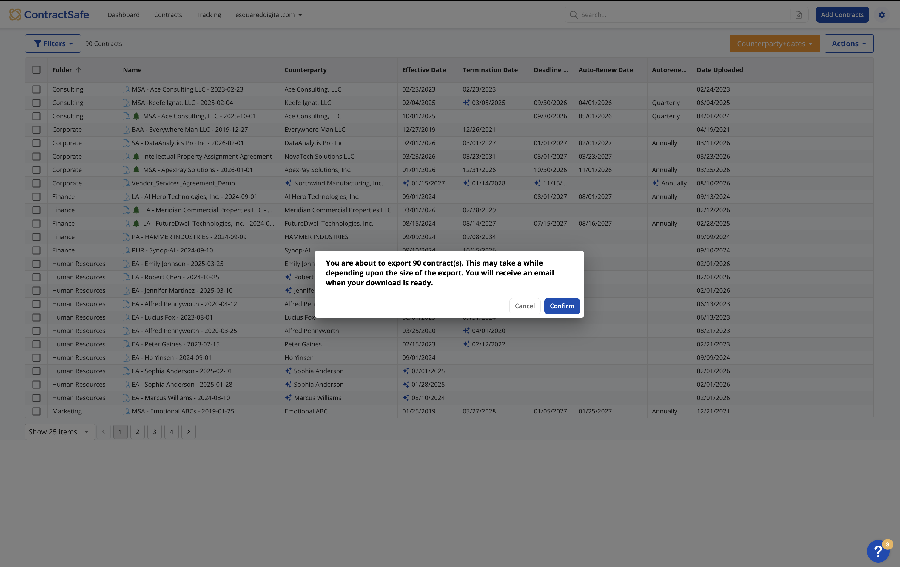 export-contracts