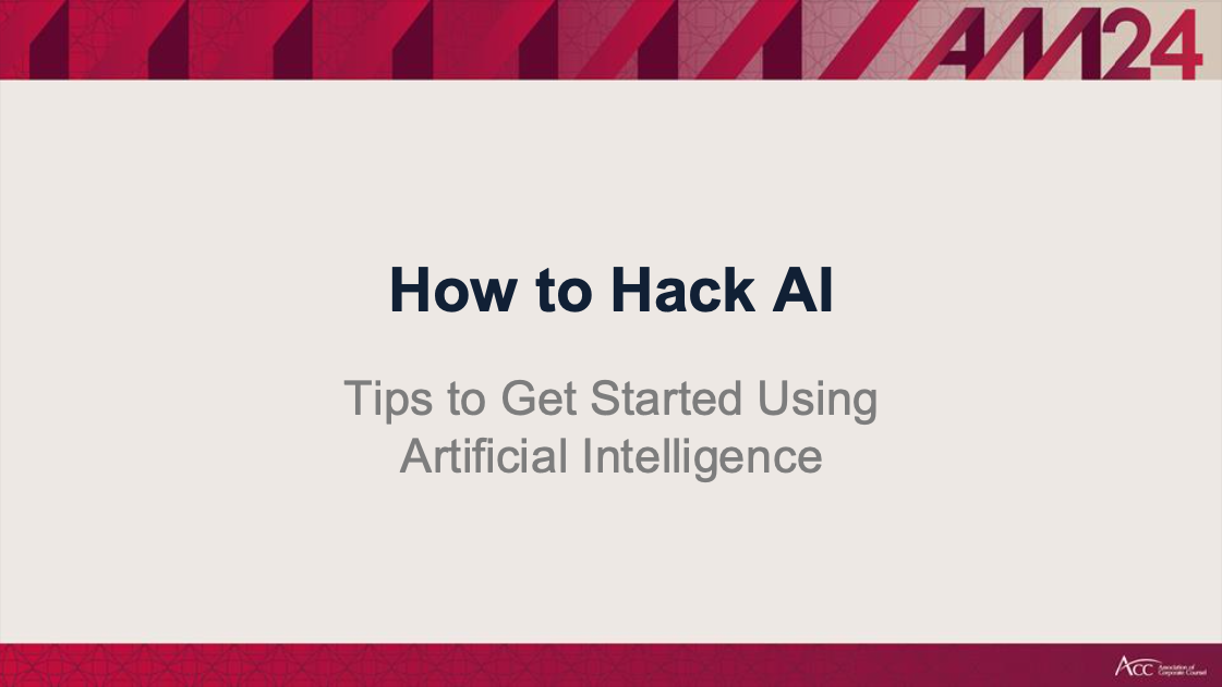How to Hack AI Slides