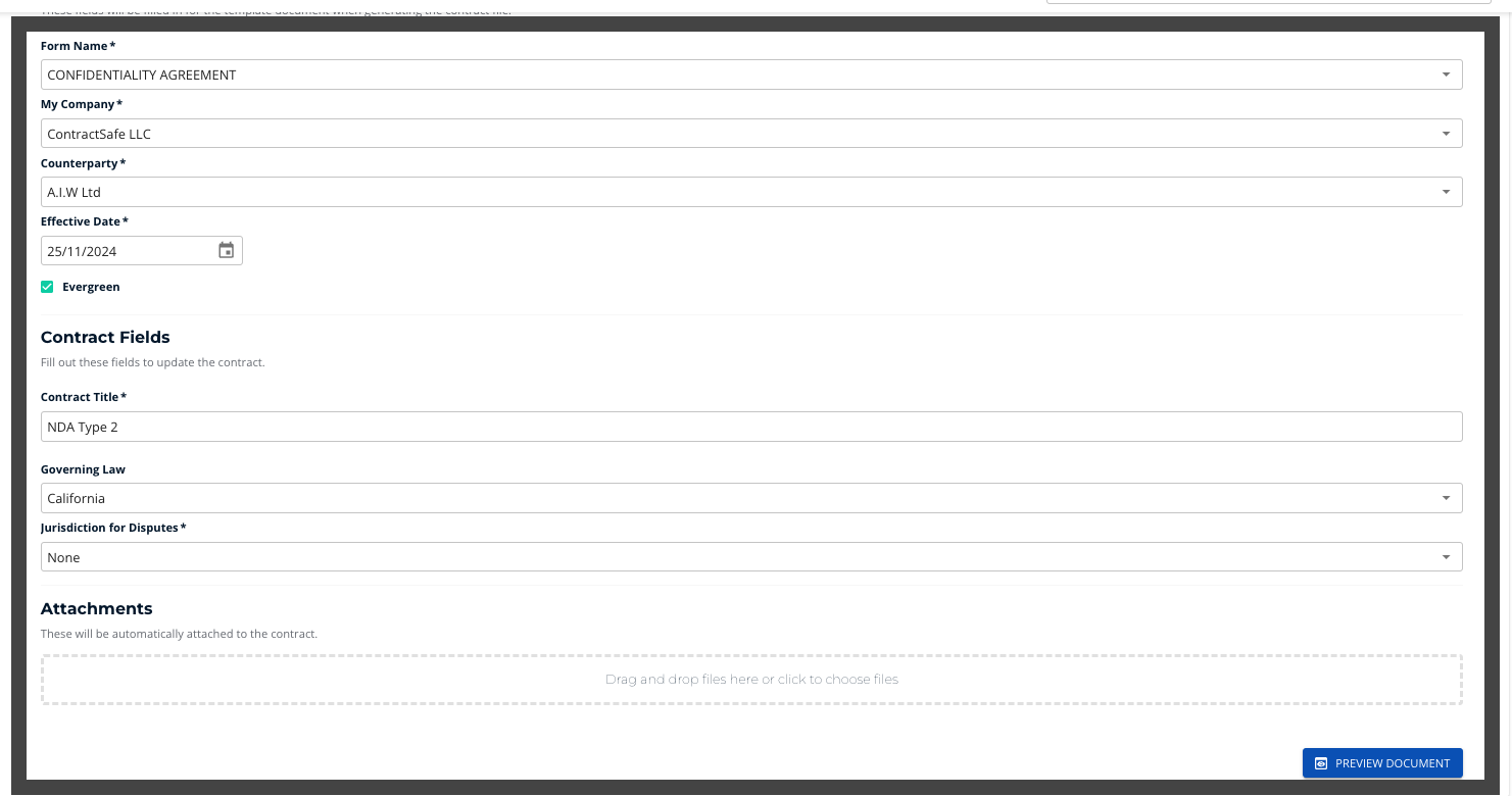 Creating and managing templates