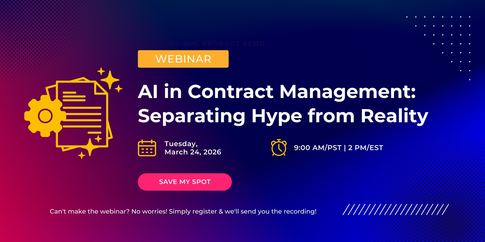 AI Webinar Promo