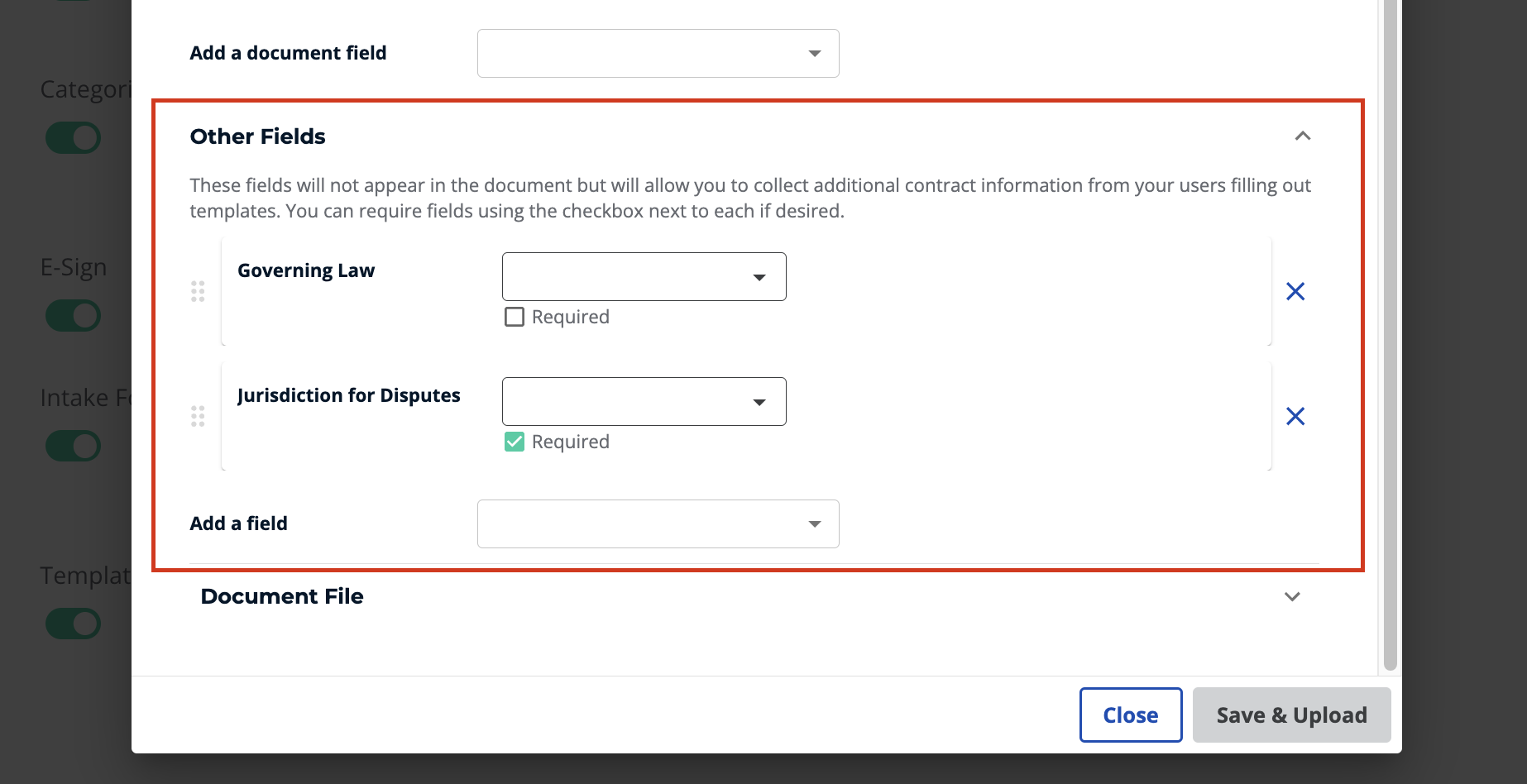Creating and managing templates