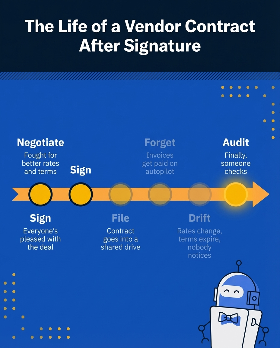 The Life of a Vendor Contract After Signature