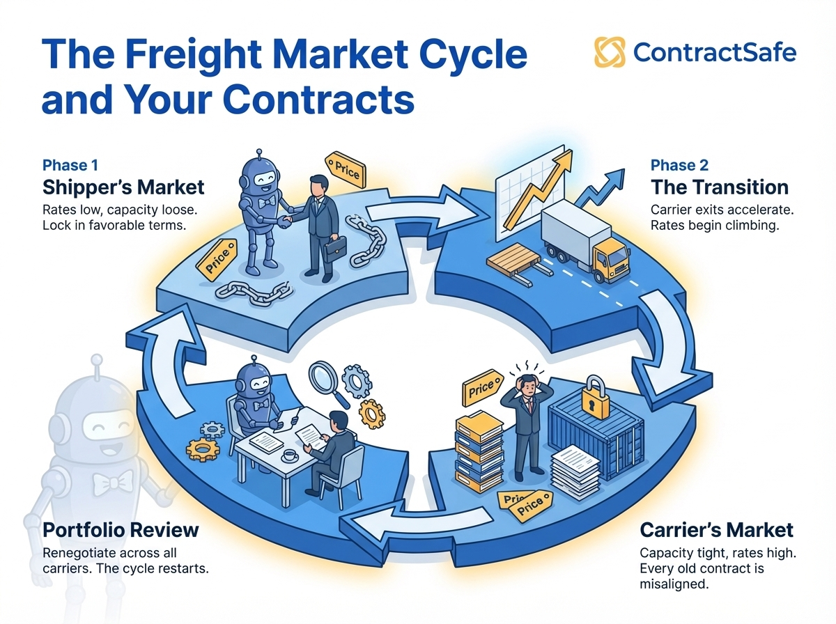 The Market Cycle (Circular Diagram)