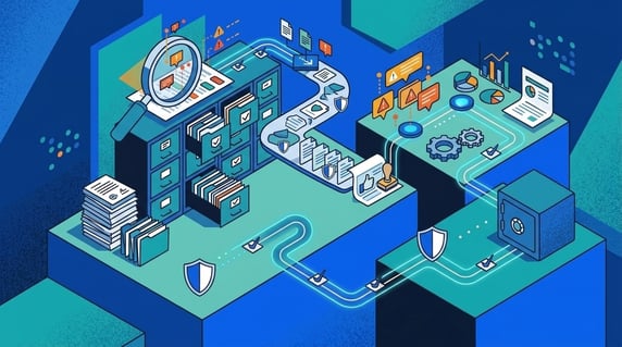 AI Contract Review vs AI Contract Management for Legal Teams featured illustration