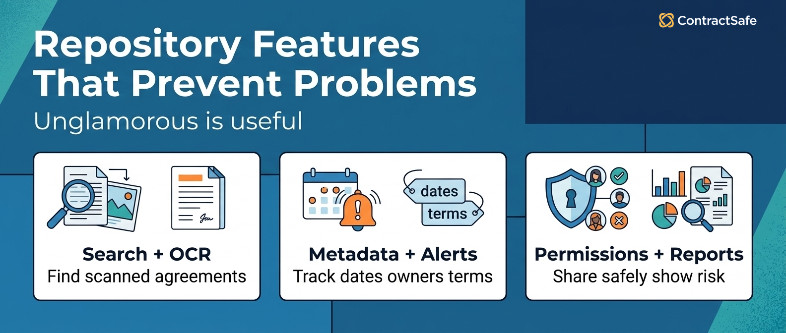 Repository Features That Prevent Problems