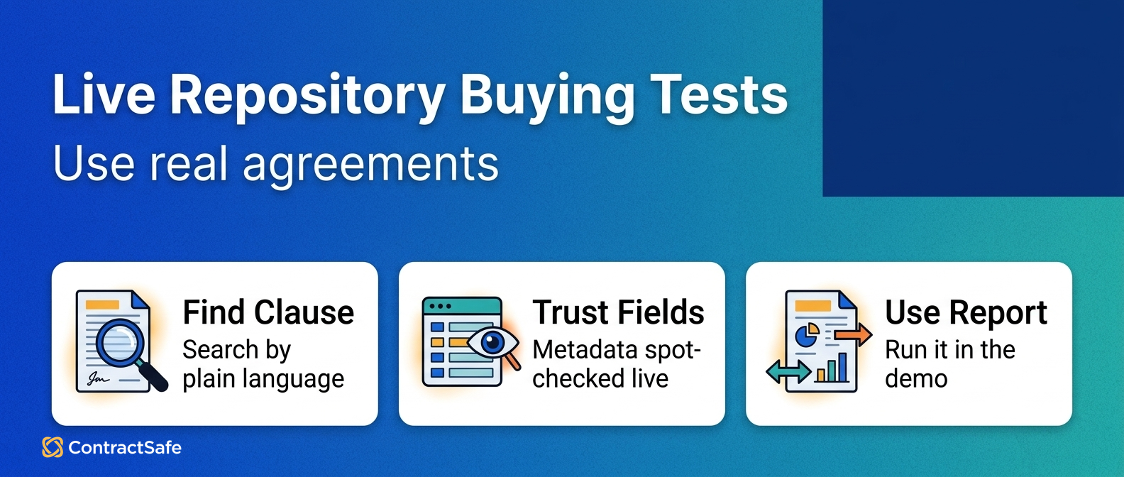 Live Repository Buying Tests