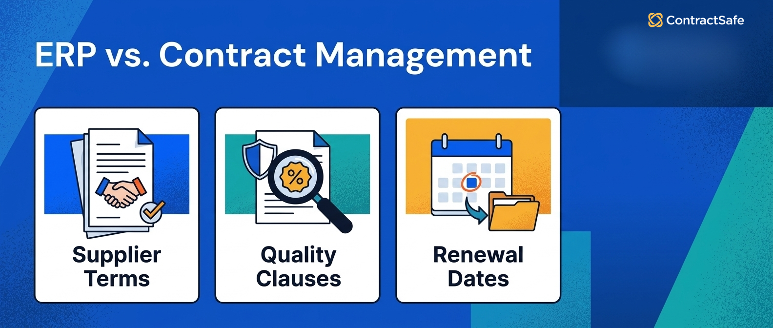 ERP vs. Contract Management