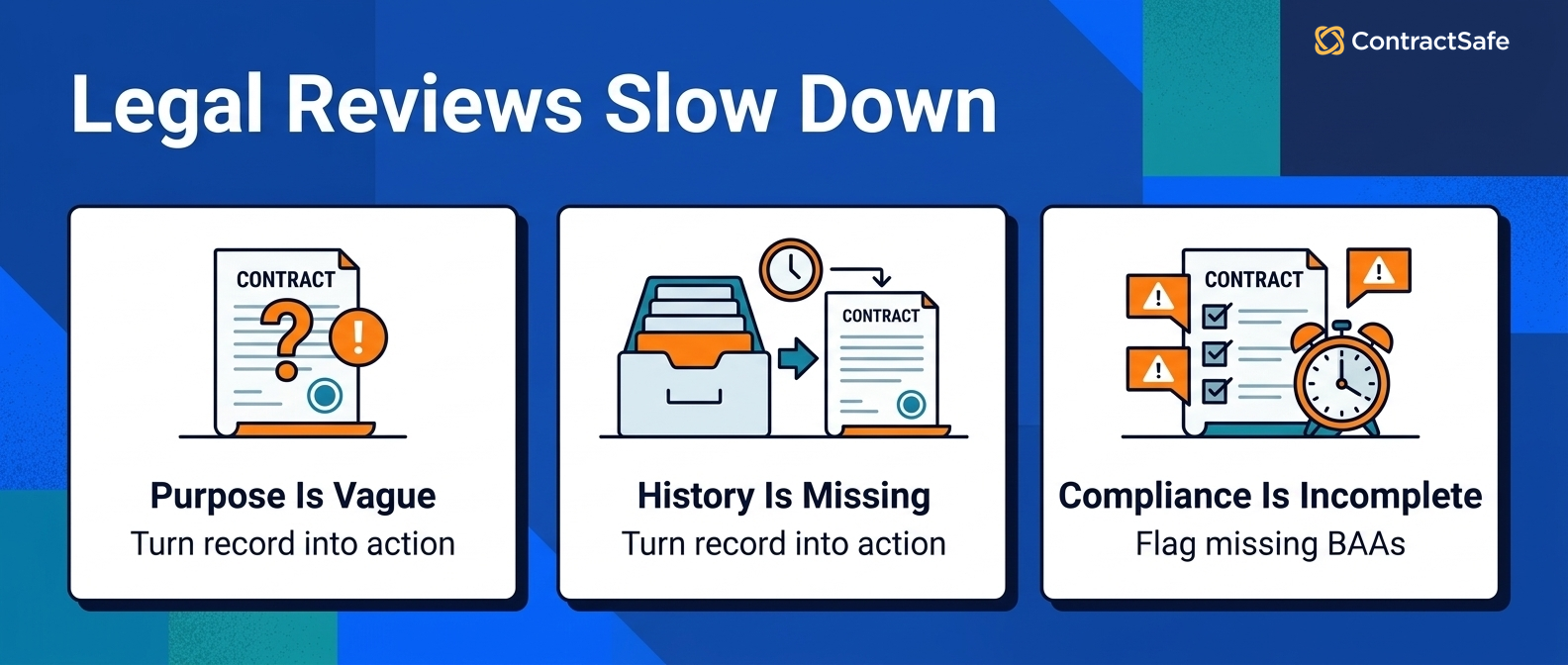 Legal Reviews Slow Down