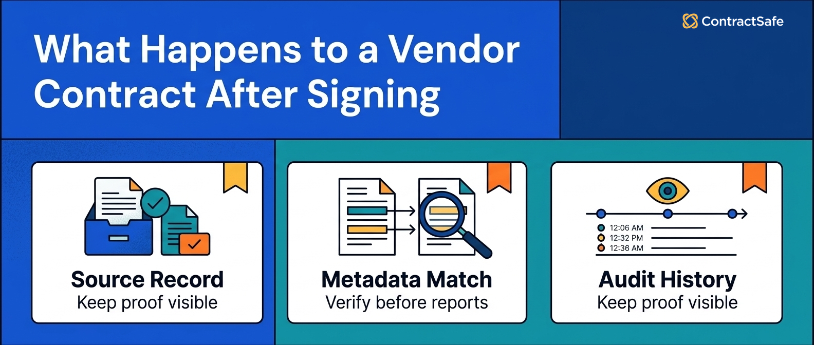 What Happens to a Vendor Contract After Signing