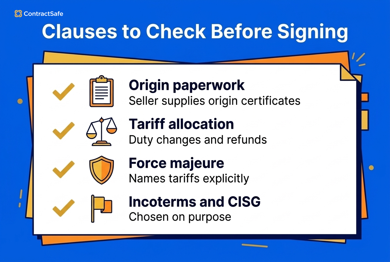 Clauses to Check Before Signing