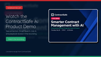 ContractSafe AI webinar recap hero image