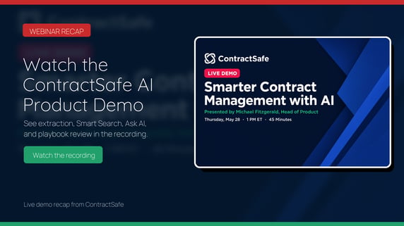 ContractSafe AI webinar recap hero image