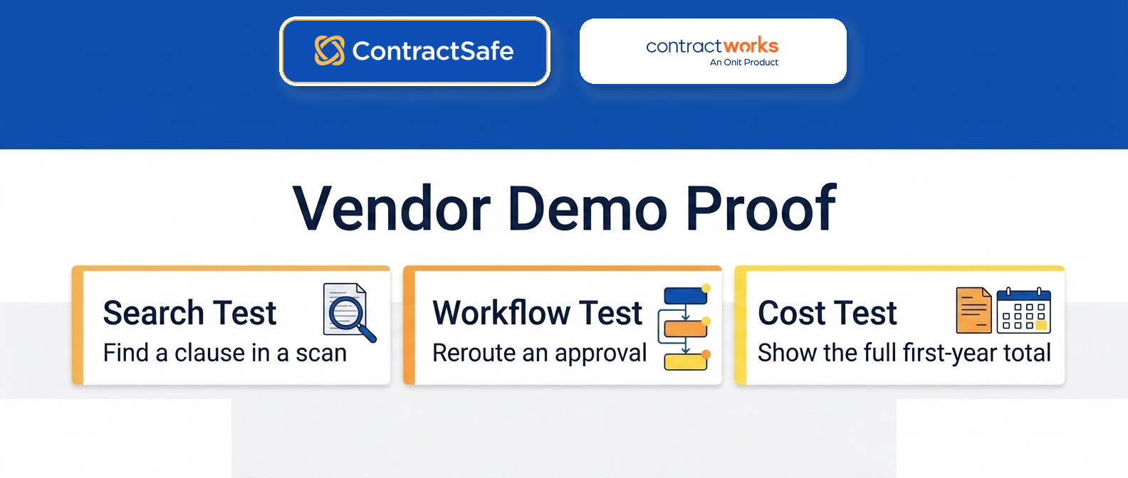 ContractSafe ContractWorks Vendor Demo Proof