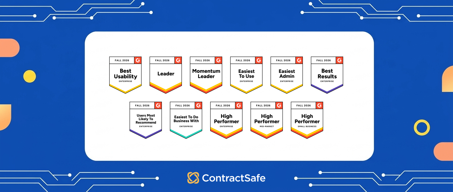 Contract Management Fall Badges