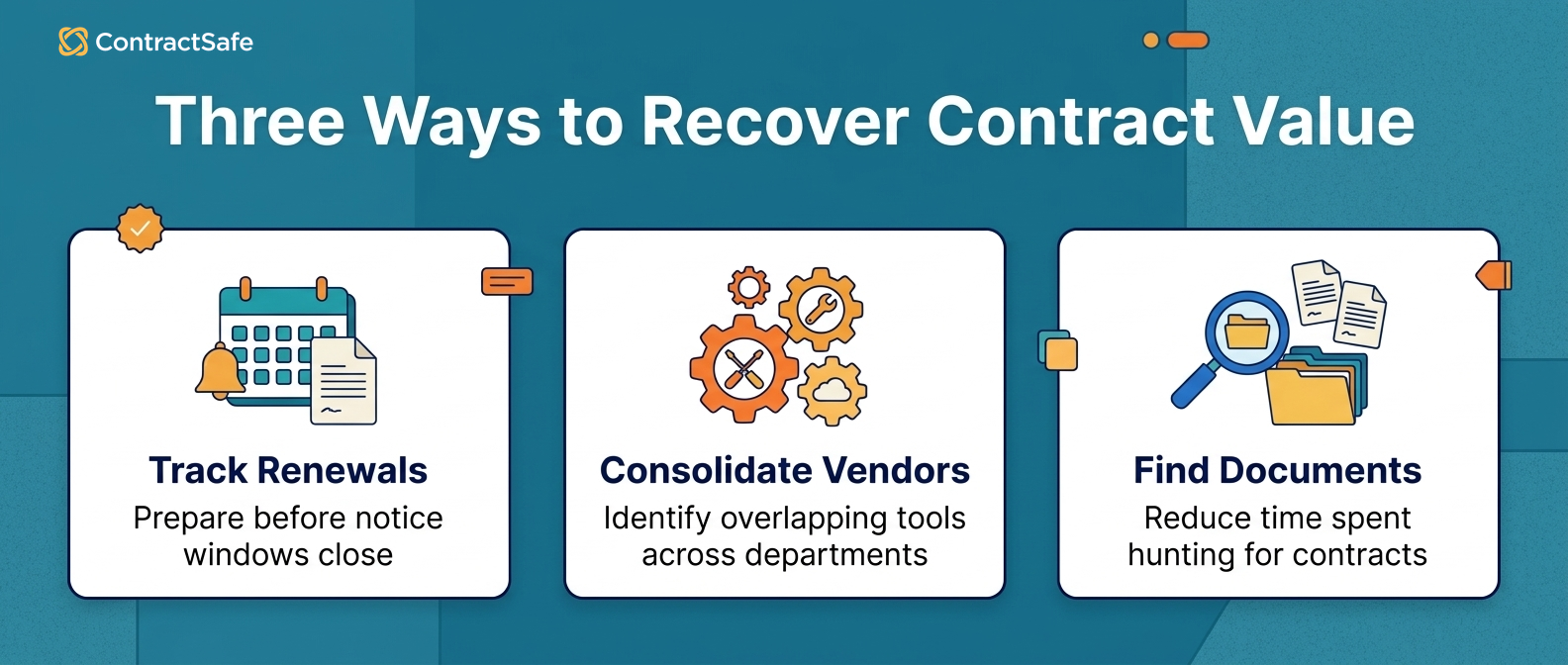 Three Ways to Recover Contract Value