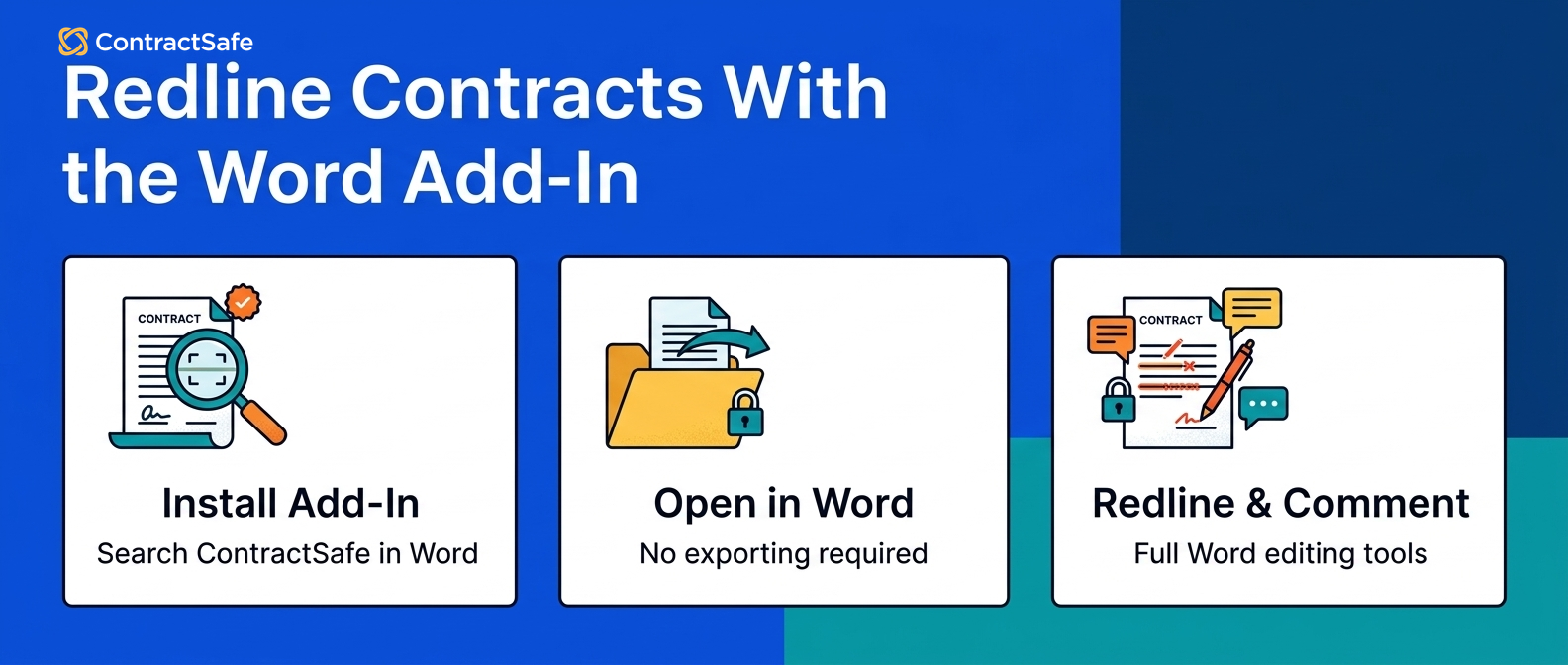 Redline Contracts With the Word Add-In