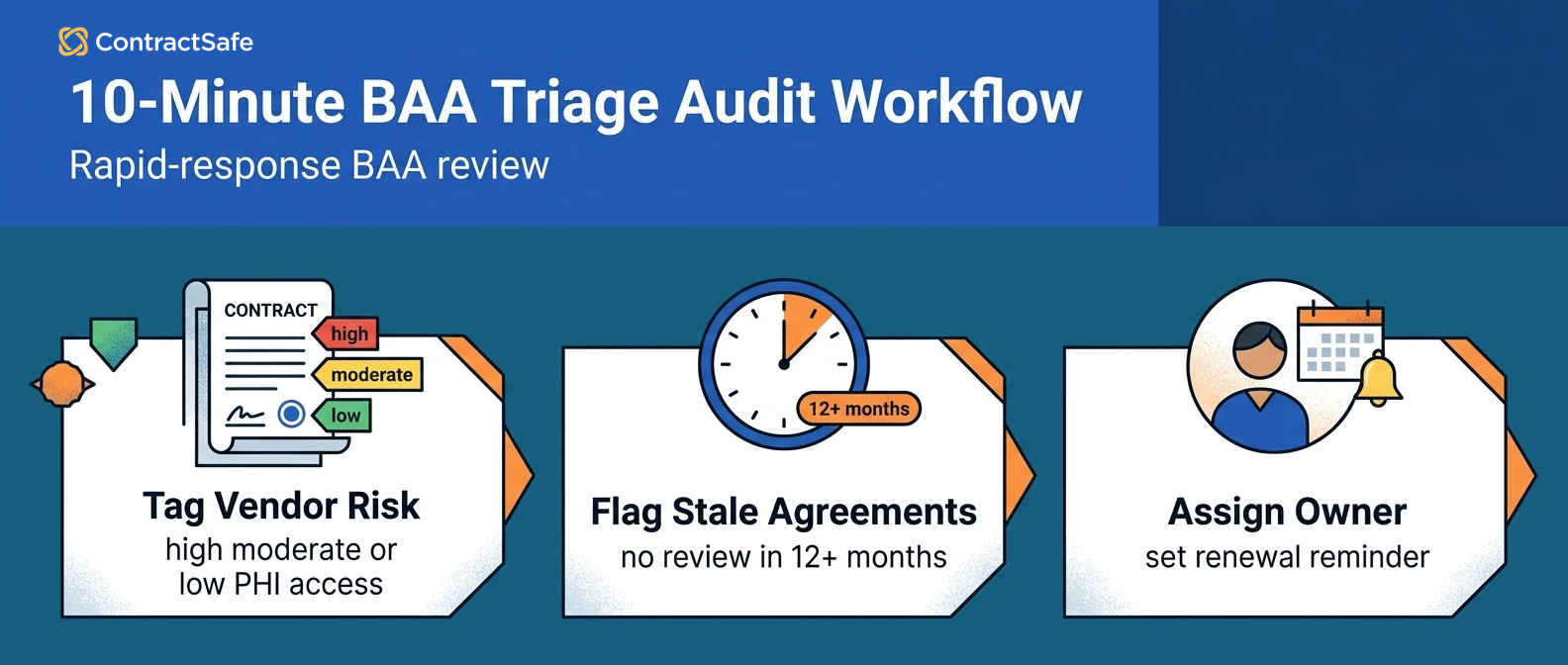 10-Minute BAA Triage Audit Workflow