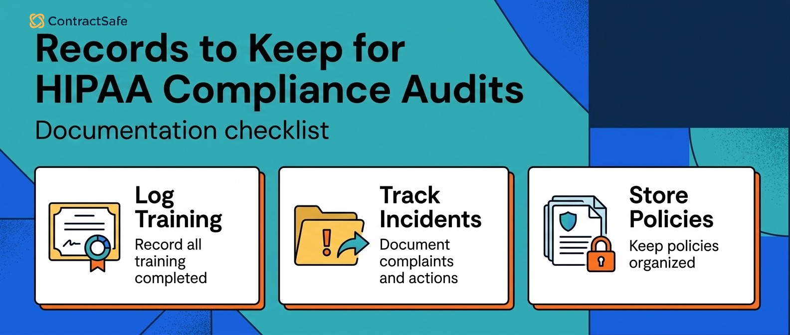 Records to Keep for HIPAA Compliance Audits