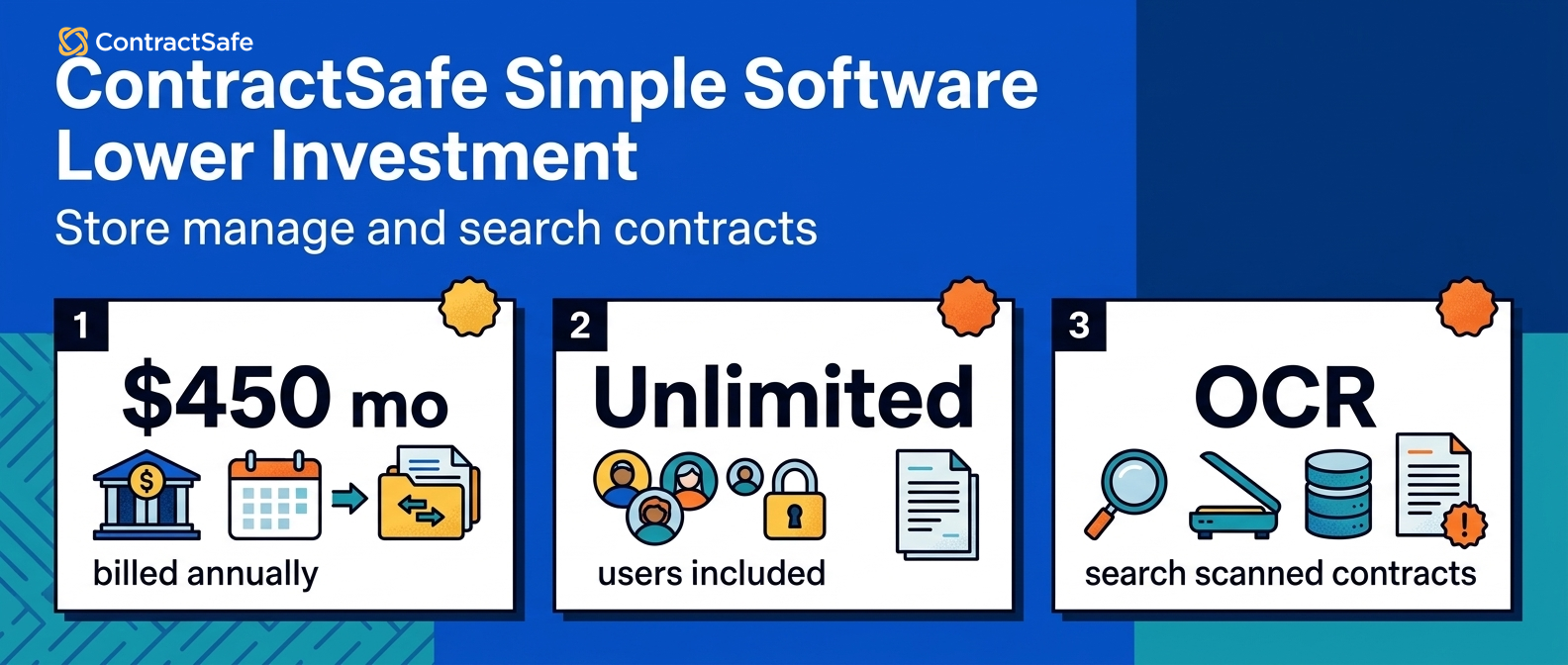 ContractSafe Simple Software Lower Investment
