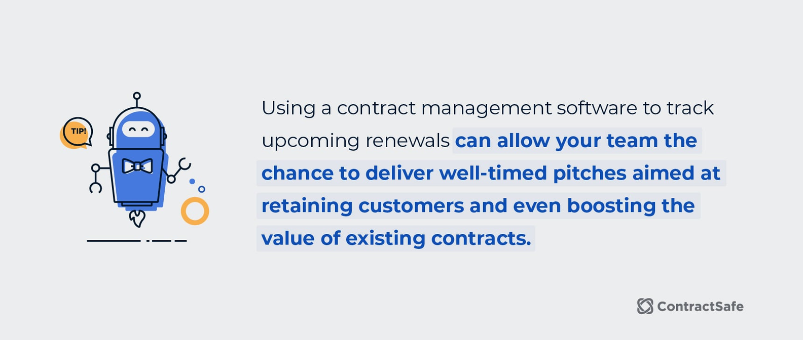 Leverage contract management software to track renewals