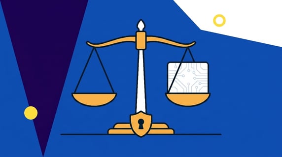 Legal AI tools balancing secure analysis with legal judgment