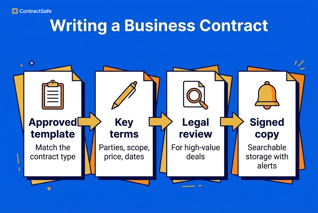 Writing a Business Contract