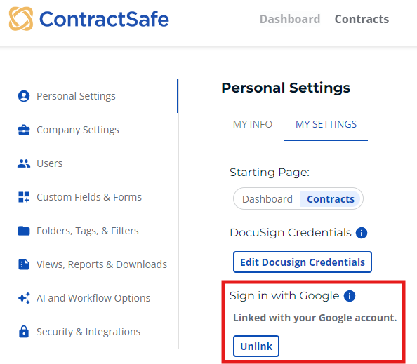 How to set up Google Login (Individual Users)