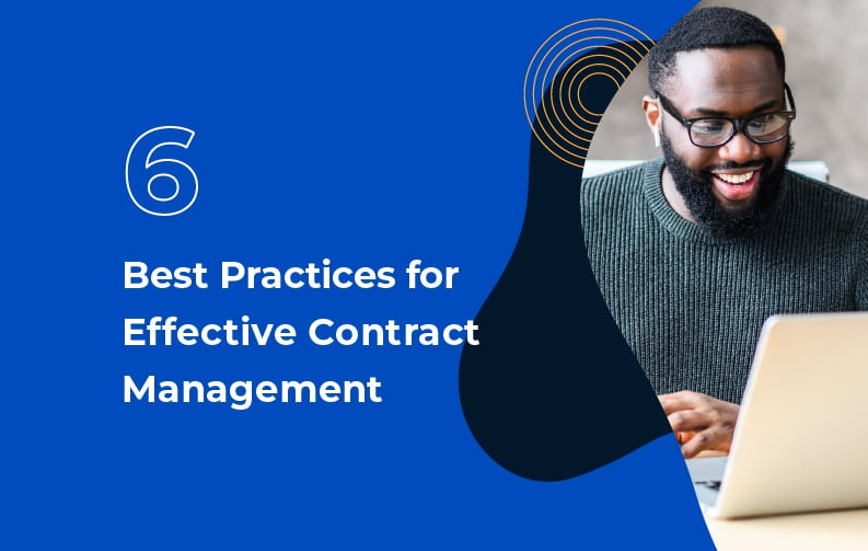 A contract manager reading about best practices