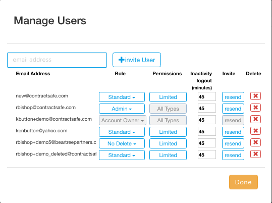 Manage User