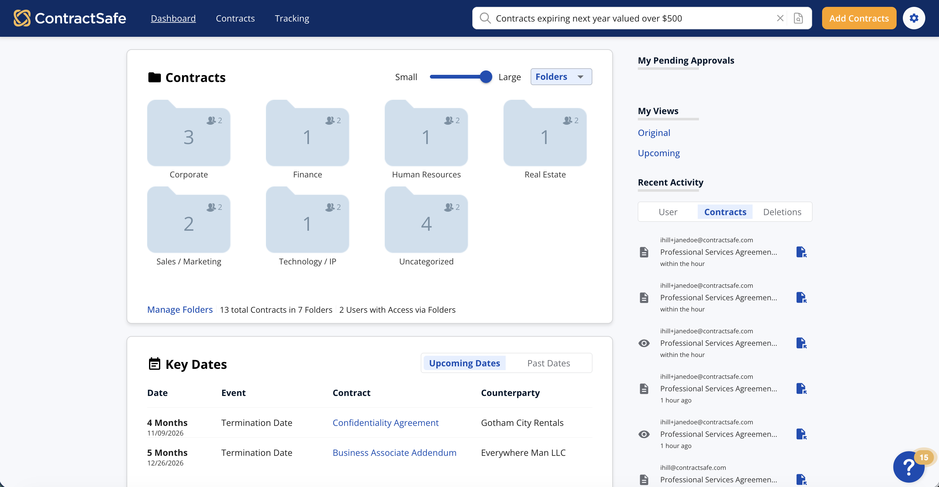 contractsafe-dashboard