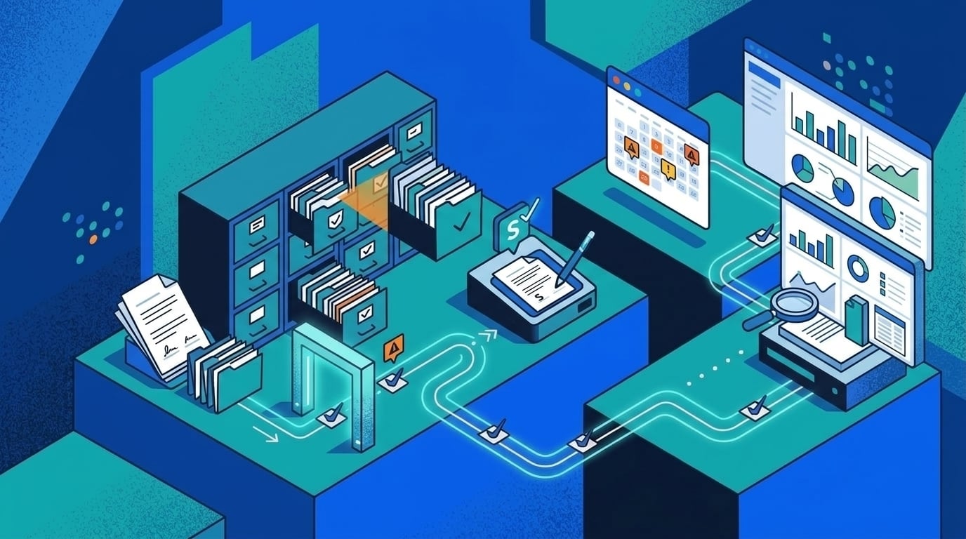 Contract Workflow Automation in 7 Stages That Keep Work Moving - ContractSafe