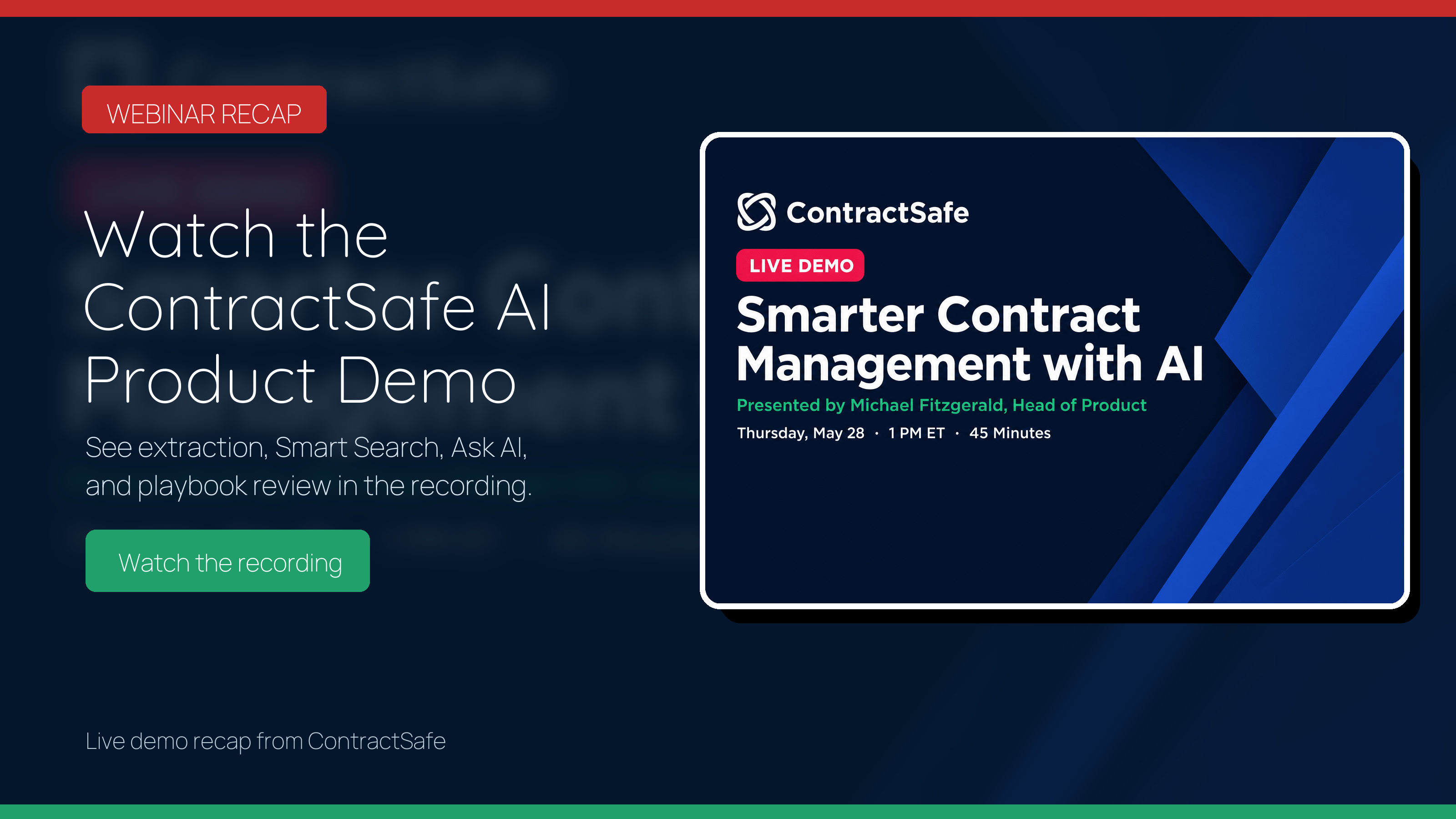 Free Webinar Stream: Smarter Contract Management With AI