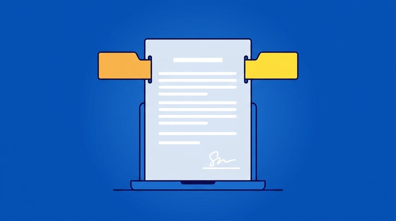 Executed contract record with keyed owner and review-date controls