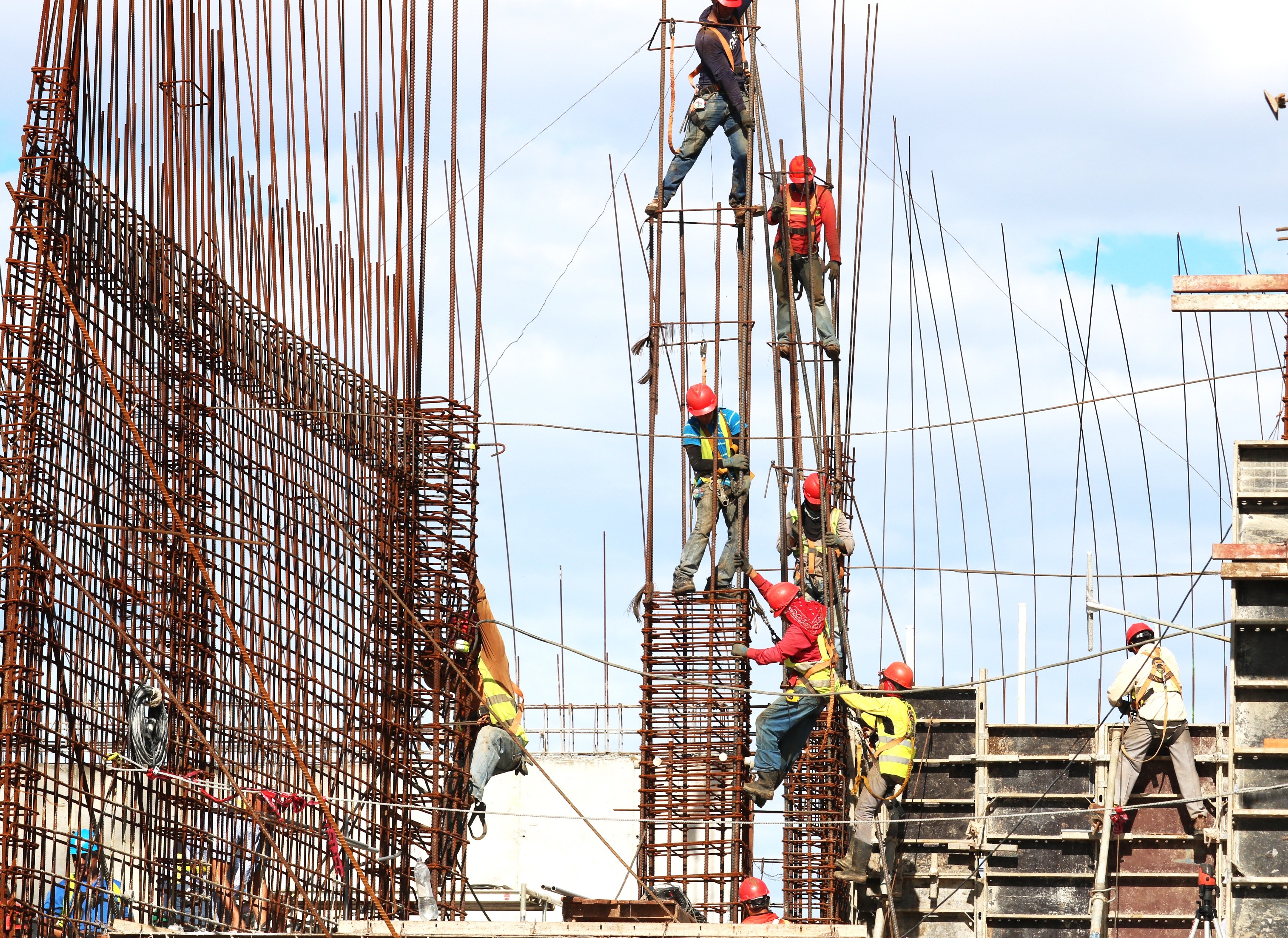 The construction industry relies heavily on contracts.
